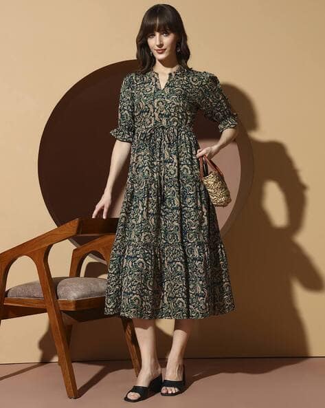 ZWERLON X AG Women Floral A-Line Dress