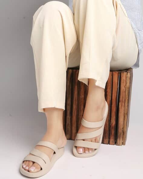 Carlton London Women Flip-Flops with EVA Upper
