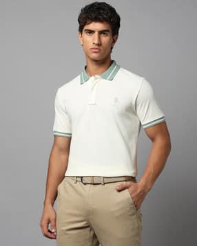 u.s. polo assn. Men Regular Fit Polo T-Shirt with Logo Embroidered-picture-33