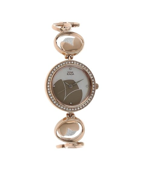TITAN Analogue Watch with Metal Strap-NU2539KM01