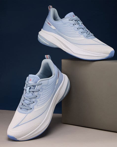 Campus Men Round-Toe Lace-Up Running Shoes