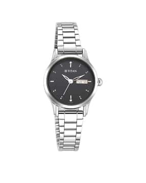 Women Metallic Strap Watch-NU2656SM03-image-4