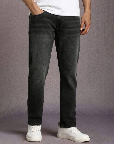 LOUIS PHILIPPE Men Stone Washed Slim Fit Jeans