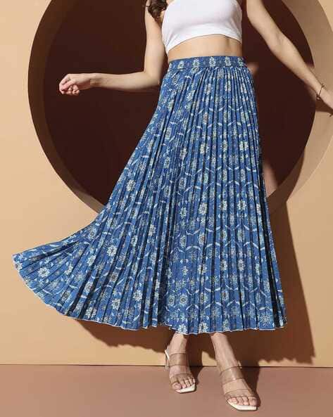 ZWERLON X AG Women Floral Print A-Line Skirt