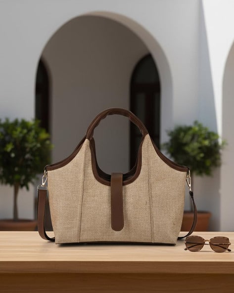 ENSAC Women Shoulder Bag with Detachable Strap