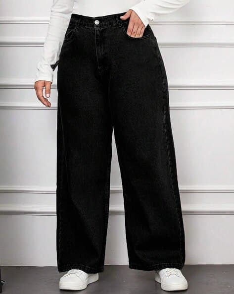 KOTTY Women High-Rise Jeans with Insert Pockets