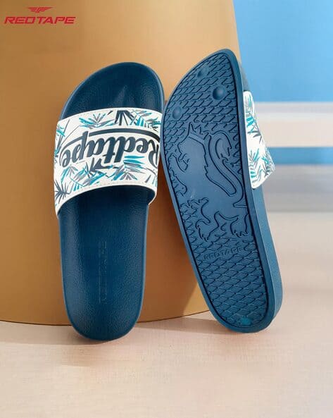 RED TAPE Women Slip-On Tropical Print Flip-Flops
