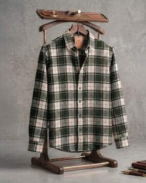 buda jeans co Men Checked Regular Fit Shirt-picture-35