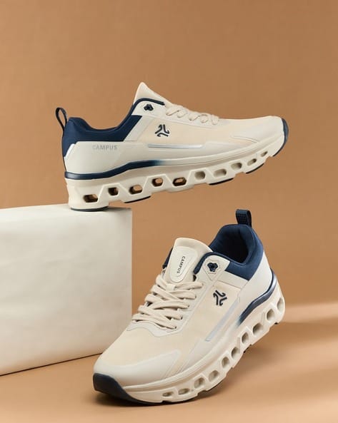 Campus Men Lace-Up Round Toe Shoes
