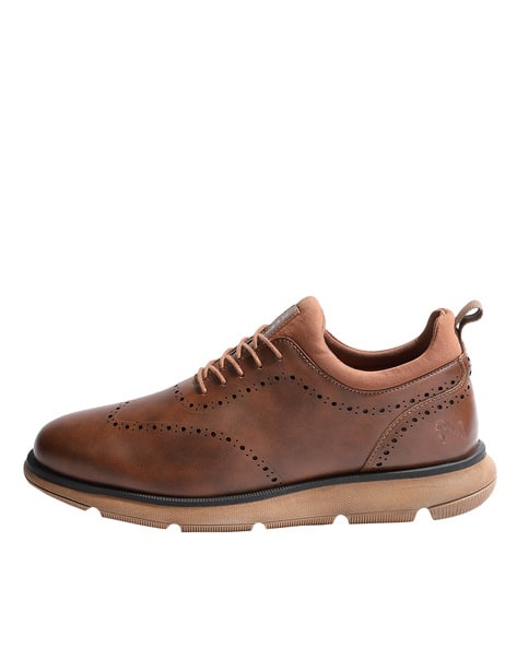 Men Low-Top Lace-Up Sneakers