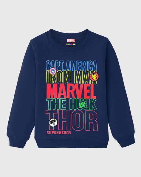 Kuchipoo Boys Printed Regular Fit Sweatshirt
