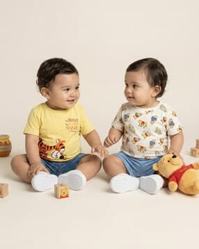 nauti nati Boys Pack of 2 Printed Round-Neck T-Shirts-picture-45