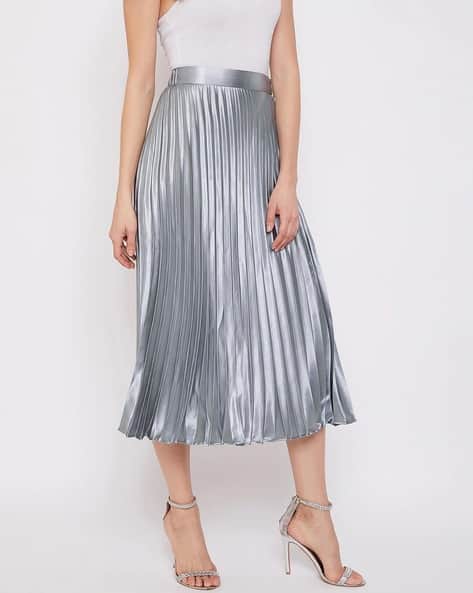 ZWERLON X AG Women Pleated A-Line Skirt