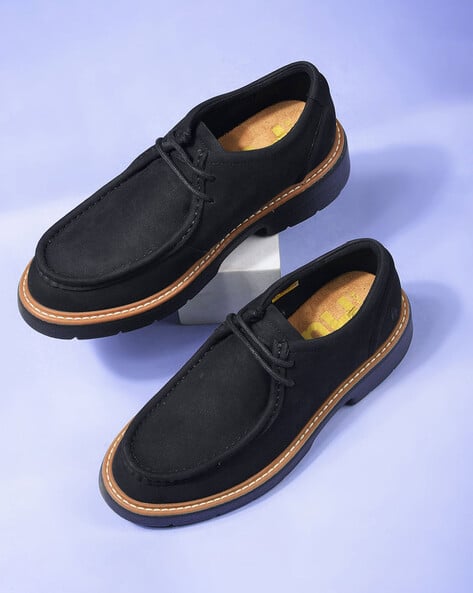 HUSH PUPPIES Women Lace-Ups with Nubuck upper