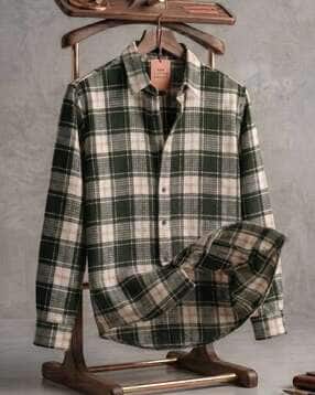 buda jeans co Men Checked Regular Fit Shirt-picture-16