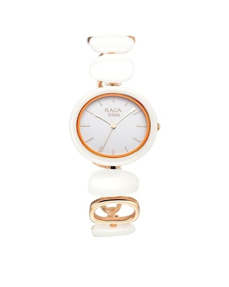 TITAN Women Raga Ceramic Watch - NU95146KD05