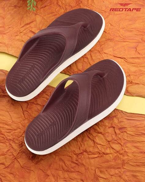 RED TAPE Women Open-Toe Slip-On Flip Flops