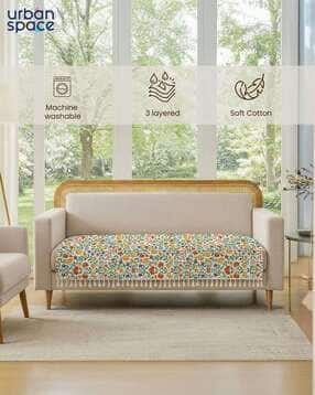 Quilted 1-Seater Sofa Cover-image-29
