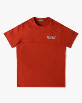 united colors of benetton Boys Printed Regular Fit T-Shirt-picture-10