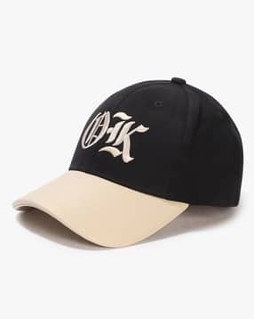 yousta Men Colourblock Cotton Baseball Cap-picture-12