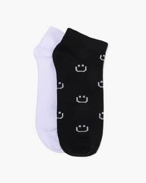 yousta Women Pack of 2 Printed Ankle-Length Socks-picture-29