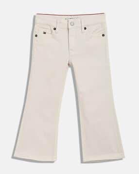 tommy hilfiger Girls Logo Embroidered Straight Jeans-picture-16