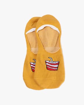 yousta Women Printed No-Show Socks-picture-18