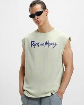 bewakoof Regular Fit Typographic Vest-picture-30