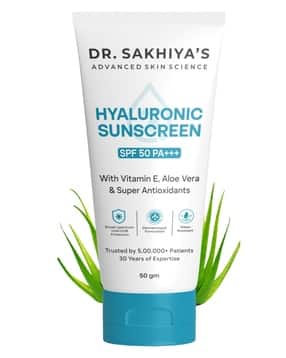 dr. sakhiyas Women Hyaluronic Acid Sunscreen with SPF 50 PA+++ - 50gm-picture-28