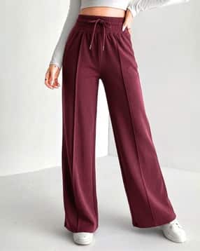 buda jeans co Women Wide-Leg Flared Track Pants-picture-29