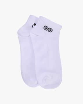 yousta Women Pack of 2 Printed Ankle-Length Socks-picture-30