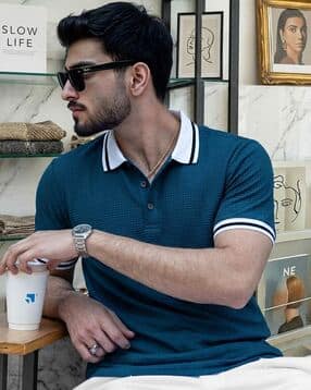 buda jeans co Men Regular Fit Polo-Neck T-Shirt-picture-50