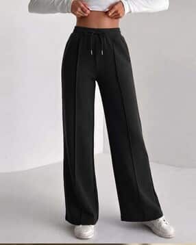 buda jeans co Women Wide-Leg Flared Track Pants-picture-30