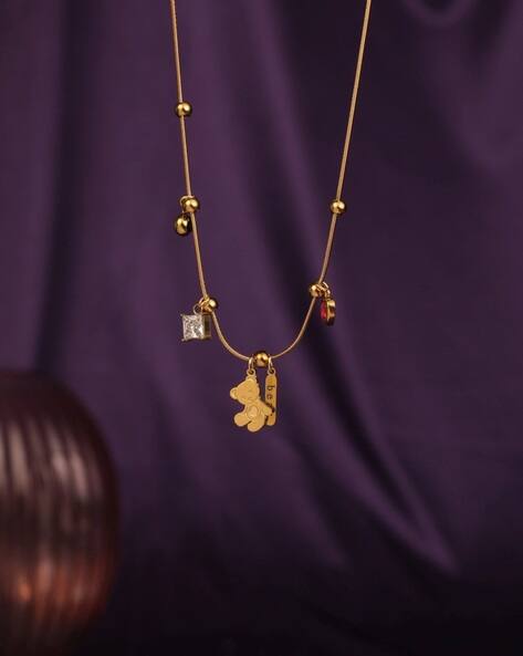 Salty Women Playful Keepsake Teddy Necklace