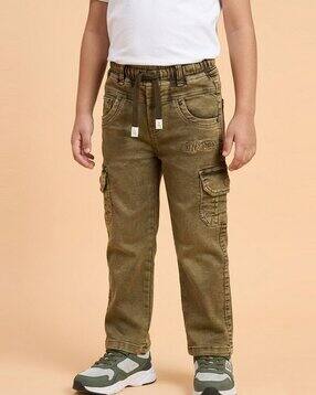 jfr Boys Mid-Rise Regular Jeans with Cargo Pockets-picture-18