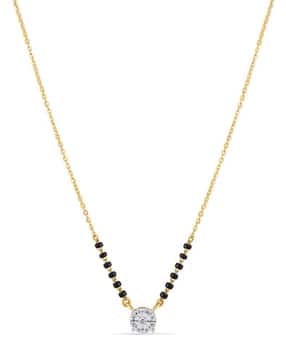 Women 14k Diamond Mangalsutra