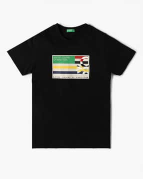 united colors of benetton Boys Printed Regular Fit T-Shirt-picture-12