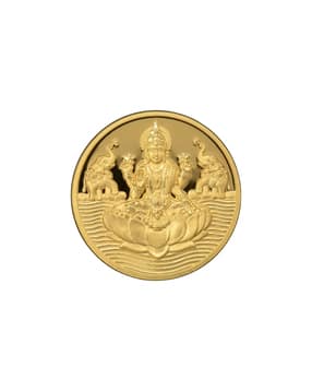 earth mint 0.2 G 24 Kt (999) Lightweight Gold Coin - Lakshmi-picture-19