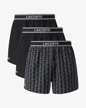 Men Pack of 3 Boxers with Logo Waistband-image-38