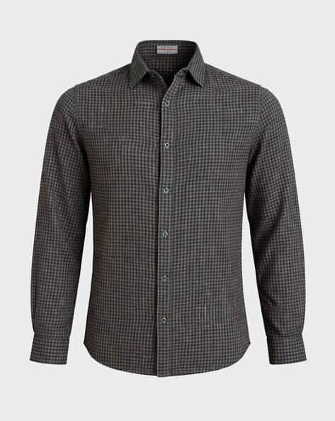 The Indian Garage Co Men Checked Slim Fit Cotton Shirt - Image 4