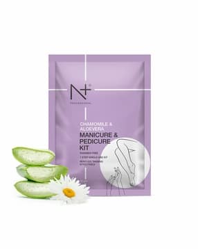 n plus 7 Step Paraben-Free Manicure and Pedicure Kit with Chamomile & Aloe Vera-picture-38