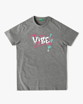 united colors of benetton Boys Printed Regular Fit T-Shirt-picture-12