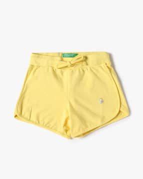 united colors of benetton Girls Logo Print Shorts-picture-23
