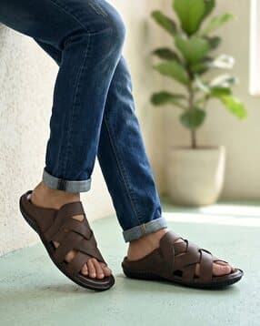 shuan Men Open Toe Slip-On Sandals-picture-28