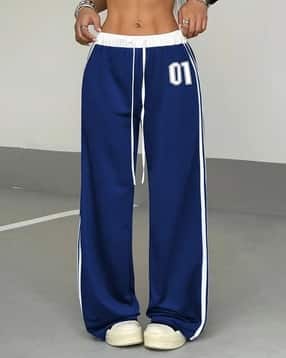 fyre rose Women Striped Wide-Leg Track Pants-picture-46