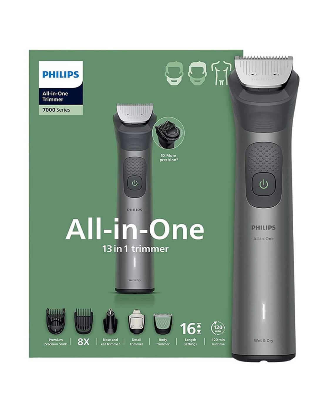 Men 13-In-1 Multipurpose Trimmer for Face & Body - MG7922/15
