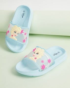 max Girls Frozen Applique Slides-picture-50