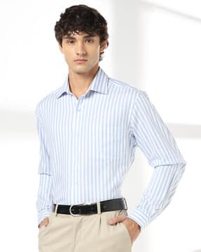 Men Striped Regular Fit Shirt