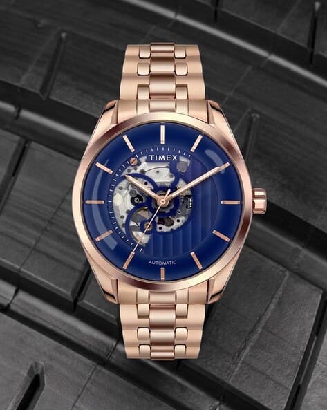 Timex TWEG17504 Chronograph Watch with Steel Strap
