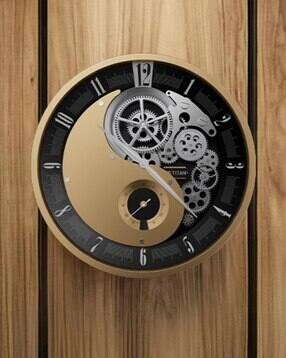 titan Yin Yang Metal Gear Wall Clock with Contemporary Look-W0122MA01-picture-46